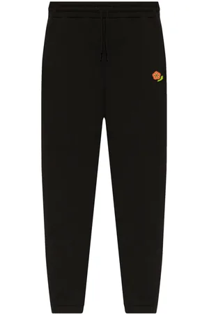 Kenzo Logo cotton track pants