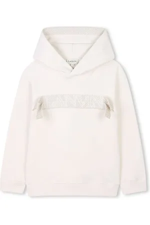 Lanvin Logo-appliqué hoodie