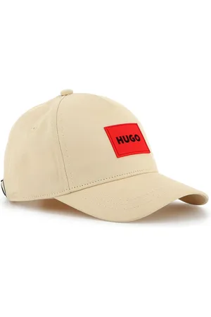 HUGO BOSS Logo-patch cotton cap