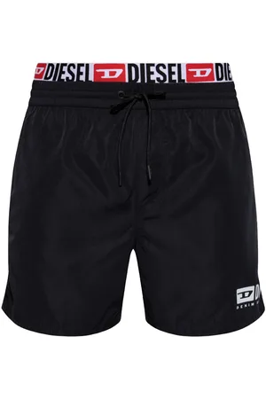 Diesel Logo-print swim shorts