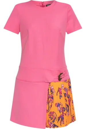 VERSACE Panelled mini dress