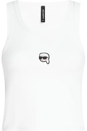 Karl Lagerfeld Ikon cropped pajama top