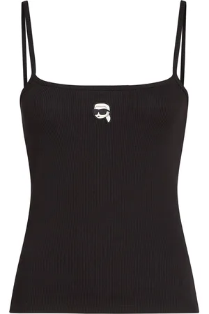 Karl Lagerfeld Logo-patch top