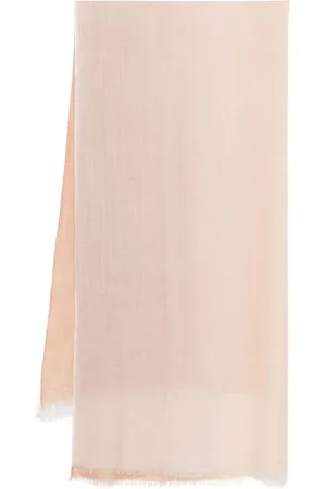 N.PEAL Dip-dye cashmere scarf