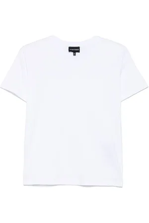 Emporio Armani Logo-appliqué T-shirt
