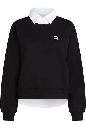 Karl Lagerfeld Ikon two-tone sweatshirt