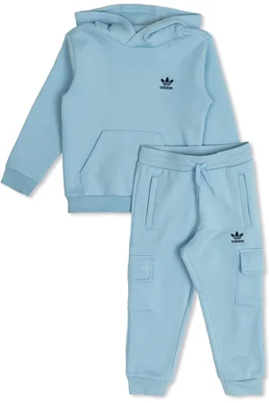 adidas Logo-embroidered tracksuit set
