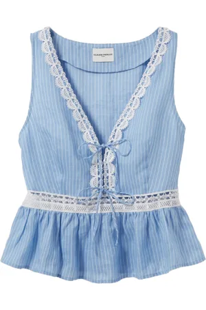 Claudie Pierlot Lace-trim top