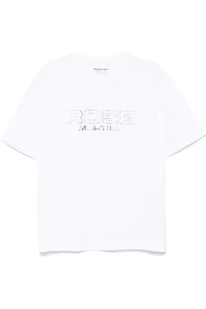 MARTINE ROSE Logo-print T-shirt
