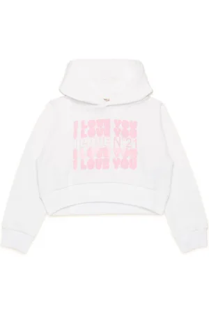 Nº21 Logo-print hoodie
