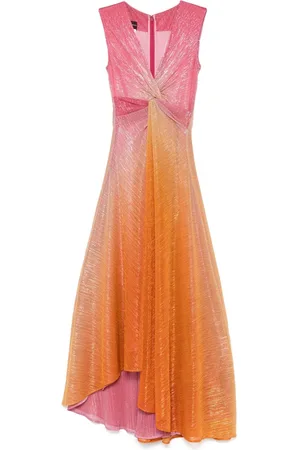 TALBOT RUNHOF Gradient lurex gown