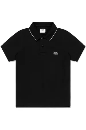 C.P. Company Embroidered-logo polo shirt