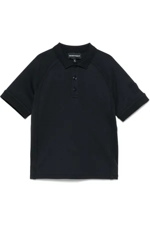 Emporio Armani Logo-embroidered polo shirt