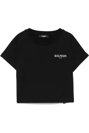 Balmain Embroidered-logo T-shirt