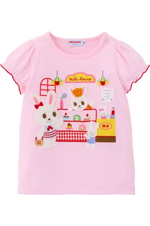 Miki House Embroidered T-shirt