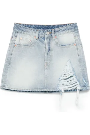 Vetements Denim mini skirt