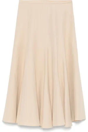 Fabiana Filippi Twill midi skirt
