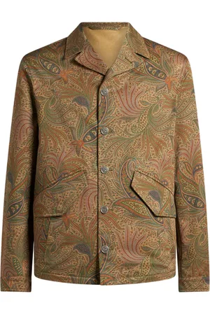 Etro Balmacaan overshirt