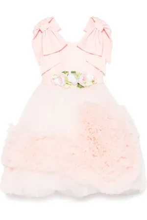 COLORICHIARI Ruffled dress
