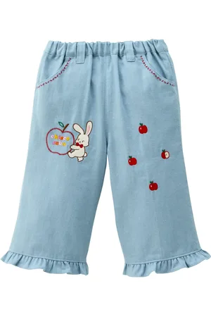 Miki House Embroidered trousers