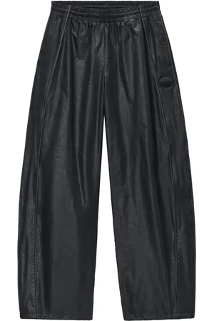 Alexander Wang Faux-leather track pants