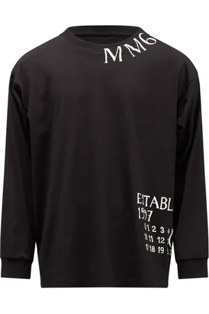 Maison Margiela Numbers-motif T-shirt