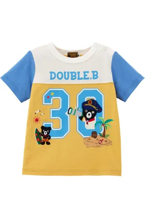 Miki House Bear-motif t-shirt