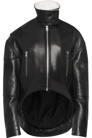 J.W.Anderson Curved leather jacket