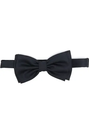 LARDINI Twill bow tie