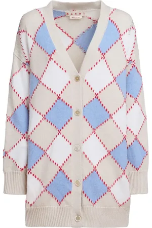 Marni Diamond-pattern cardigan
