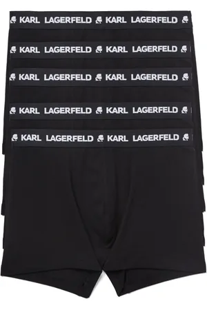 Karl Lagerfeld Logo-print boxers (set of five)