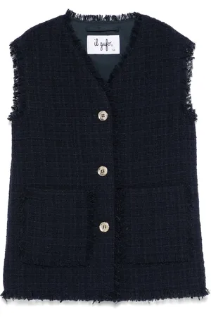 Il gufo Tweed vest