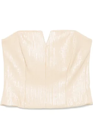 FEDERICA TOSI Sequinned top