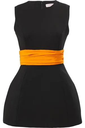 Carolina Herrera Sleeveless cummerbund top