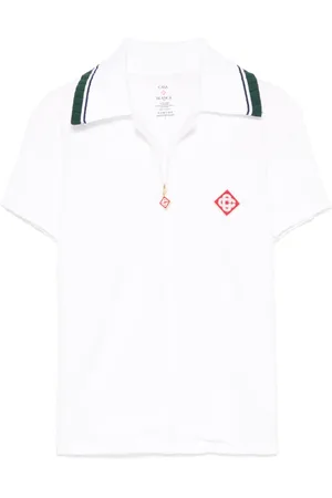 Casablanca Ribbed-collar shirt
