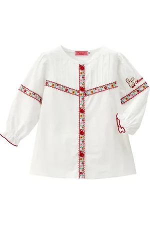 Miki House Embroidered shirt