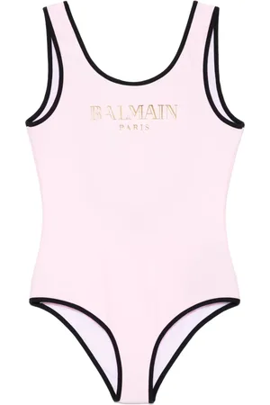 Balmain Logo-print swimsuit