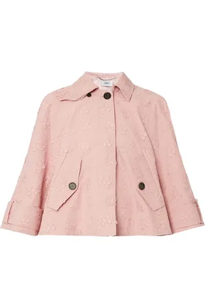 Erdem Cropped trench jacket