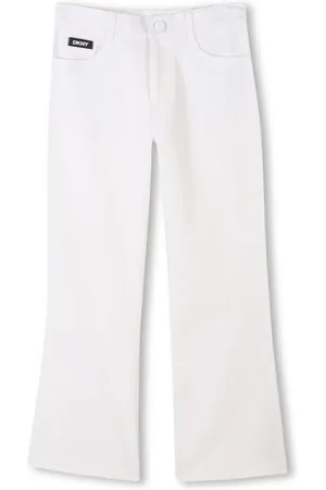 DKNY Logo-embroidered trousers