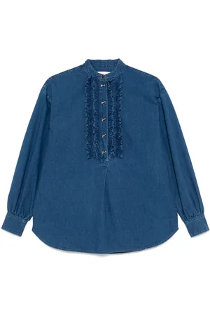 VALENTINO GARAVANI Ruffled-detail shirt