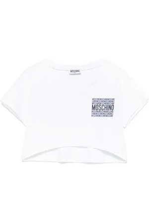 Moschino Rubberised-logo T-shirt