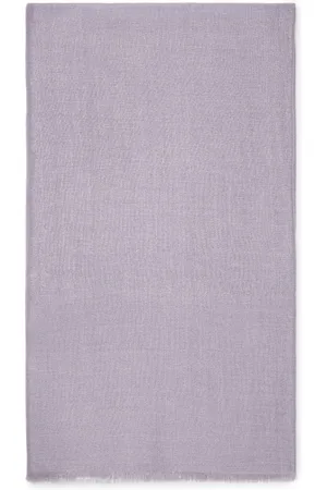 Brunello Cucinelli Translucent fringe-edge scarf