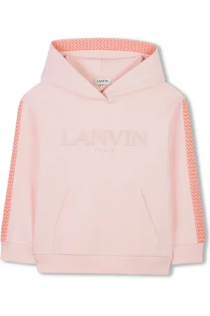 Lanvin Logo-appliqué hoodie