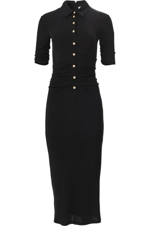 Carolina Herrera Ruched midi dress