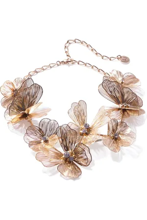 Carolina Herrera Lasercut Butterfly necklace