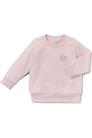 Miki House Logo-embroidered sweatshirt