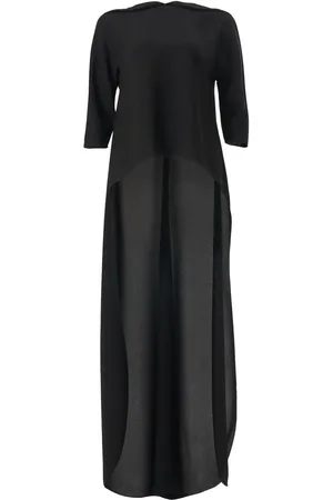 Carolina Herrera High-low cape top