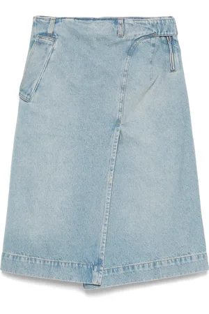 Victoria Beckham Denim midi skirt