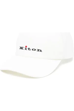 Kiton Logo-embroidered cap