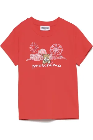 Moschino Teddy Bear-embroidered T-shirt